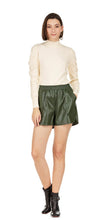 Load image into Gallery viewer, Faux Leather Short in Loden

