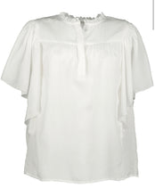 Load image into Gallery viewer, Camille Voile Blouse in Off White
