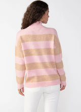 Load image into Gallery viewer, Upstate Sweater Tunic in Rosehip Stripe
