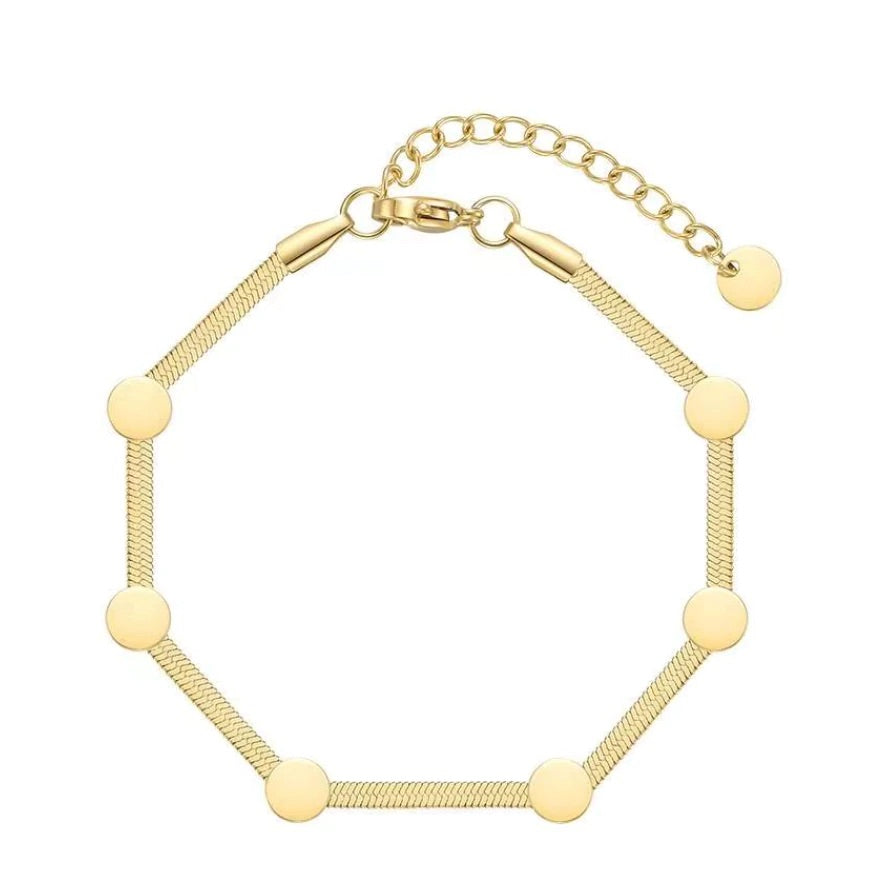 Herringbone Station Bracelet