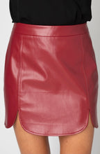 Load image into Gallery viewer, Carli Burgundy Skirt

