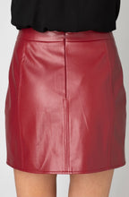 Load image into Gallery viewer, Carli Burgundy Skirt
