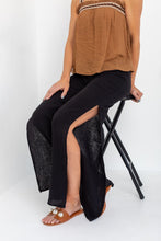 Load image into Gallery viewer, Black Gauze Pant
