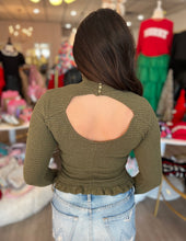 Load image into Gallery viewer, Yael Open Back Turtleneck in Ozark
