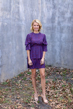 Load image into Gallery viewer, Blythe Dress in Purple Paw
