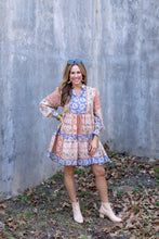 Load image into Gallery viewer, Natalia Tiered Mini Dress
