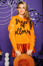 Load image into Gallery viewer, Queen of Halloween Script Sweater
