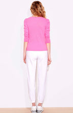 Load image into Gallery viewer, Hot Pink Puff Sleeve Tee
