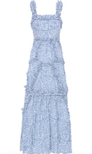 Load image into Gallery viewer, Carolina Dress in Blue/White
