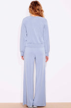 Load image into Gallery viewer, Slate Blue Cropped Sweatshirt

