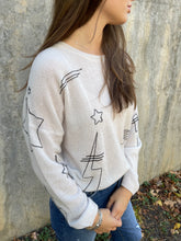 Load image into Gallery viewer, Star/Bolt Embroidery Cashmere Sweater
