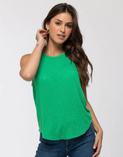 Load image into Gallery viewer, Kelly Green Sleeveless Tank

