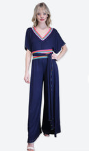 Load image into Gallery viewer, City Jumpsuit with Sash in Navy
