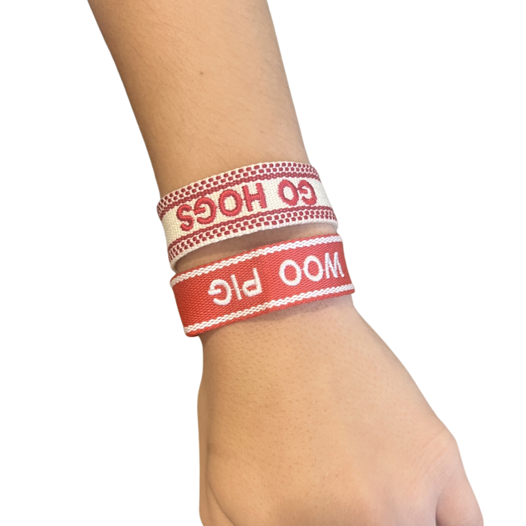 Go Hogs Bracelet