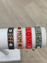 Load image into Gallery viewer, Beaded Bracelet with Saying
