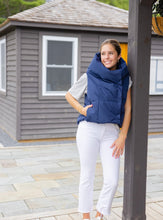 Load image into Gallery viewer, Navy Waterproof Puffer Vest
