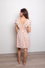 Load image into Gallery viewer, Floral Puff Sleeve Smocked Mini Dress
