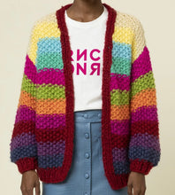 Load image into Gallery viewer, Lolly Cardigan in Rainbow
