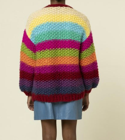 Lolly Cardigan in Rainbow