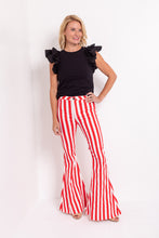 Load image into Gallery viewer, Moonshine Red/White Jeans
