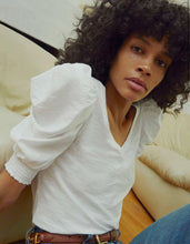 Load image into Gallery viewer, Celine Tee in White
