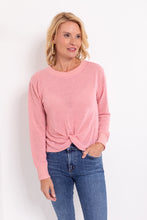 Load image into Gallery viewer, Knotted Knit Top in Rosehip
