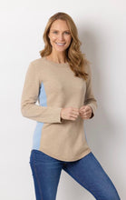 Load image into Gallery viewer, Camel Round Hem Sweater
