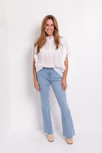Load image into Gallery viewer, Camille Voile Blouse in Off White
