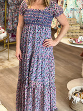 Load image into Gallery viewer, Hattie Maxi in Pink/Blue
