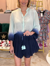 Load image into Gallery viewer, Ombre Mini Dress in Sky
