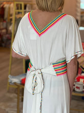 Load image into Gallery viewer, City Jumpsuit with Sash in White

