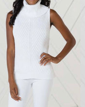 Load image into Gallery viewer, Sleeveless Turtleneck Sweater

