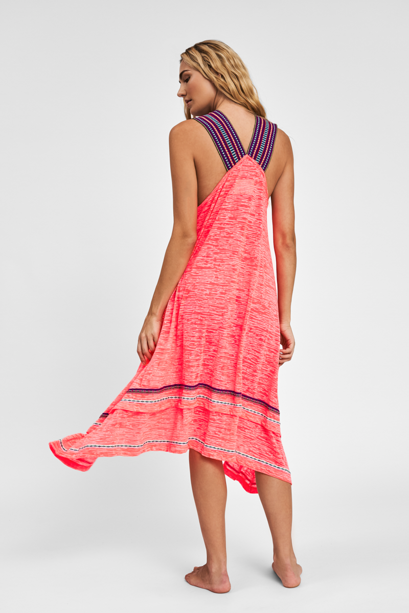 St Tropez Cover Up in Hot Pink