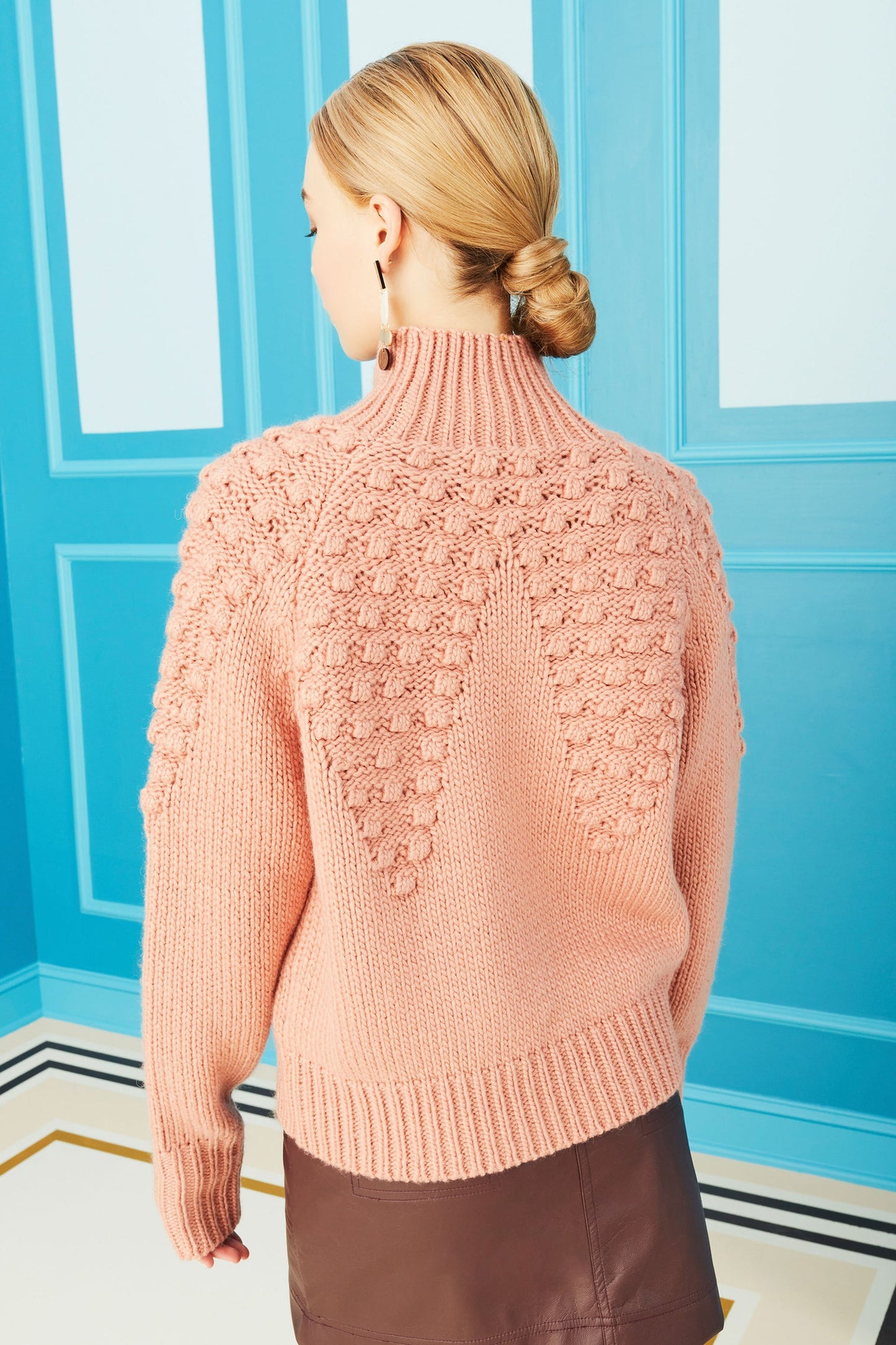 Blaire Bauble Sweater in Ballet