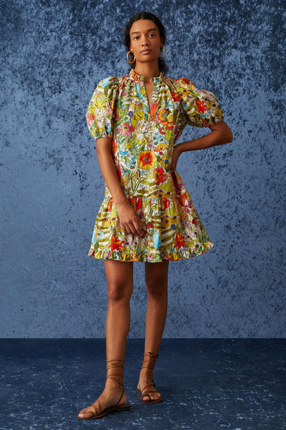 Clara Dress in Botanic