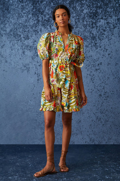 Clara Dress in Botanic
