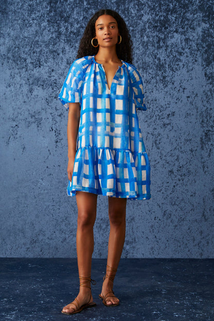 Greta Dress in Amalfi Madras