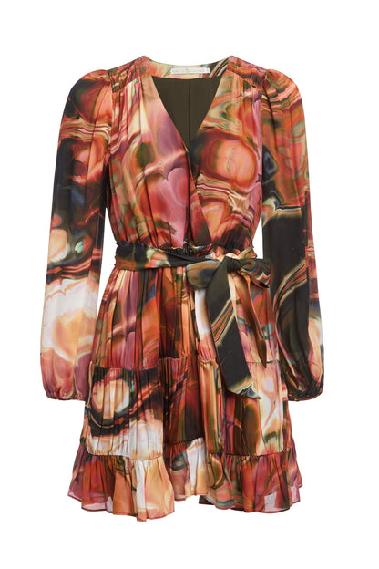 Mila Dress in Malachite