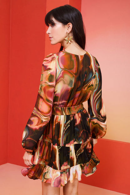 Mila Dress in Malachite