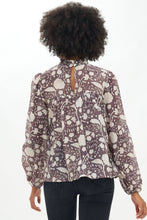 Load image into Gallery viewer, Pinktuk LS Blouse in Mulberry Slate
