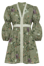 Load image into Gallery viewer, Octavia Dress in Mint Floral
