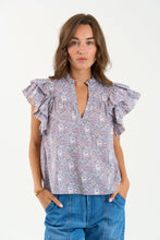 Load image into Gallery viewer, Opal Shirt in Indigo Rose

