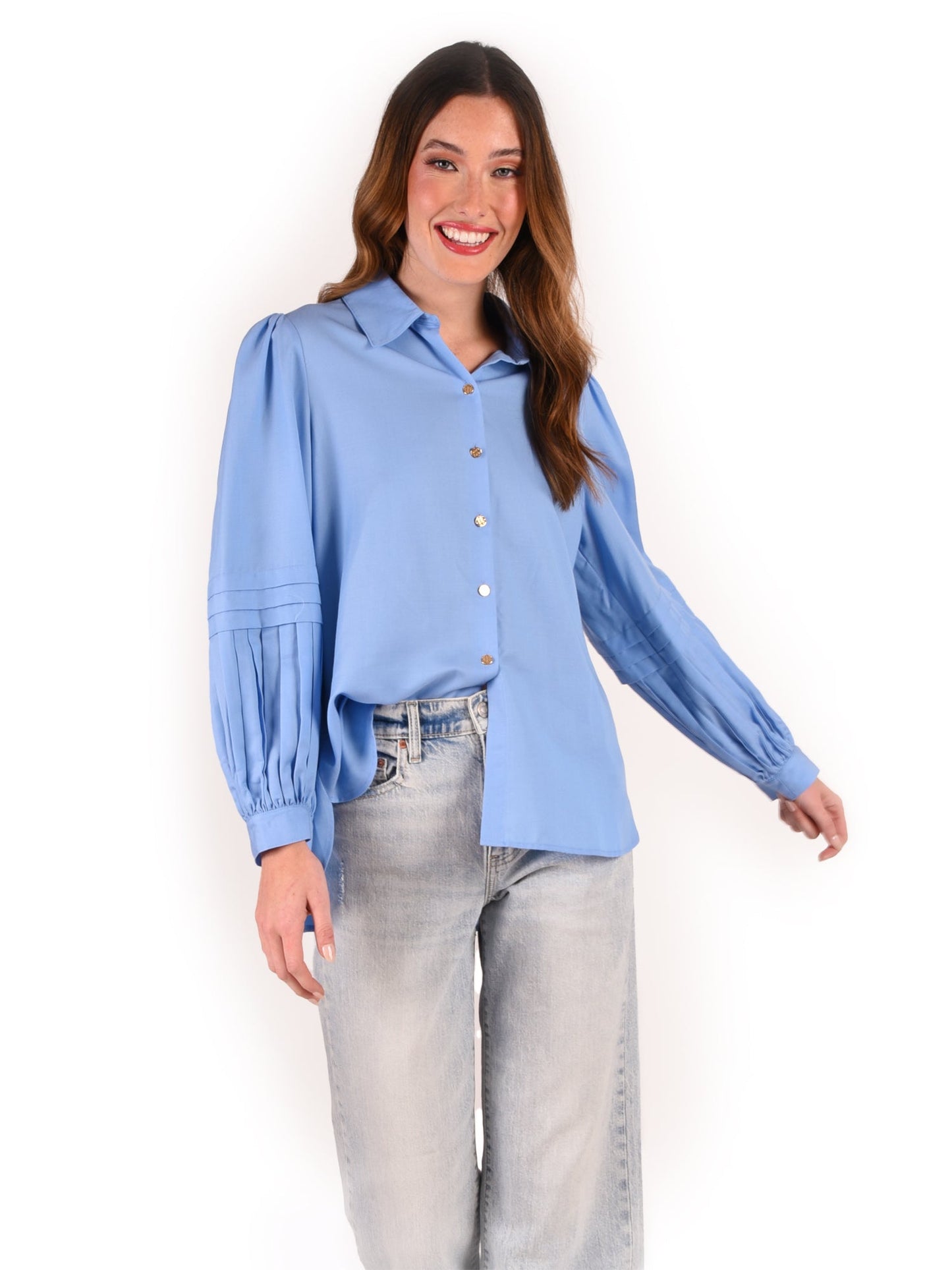 Oxford Top in Blue