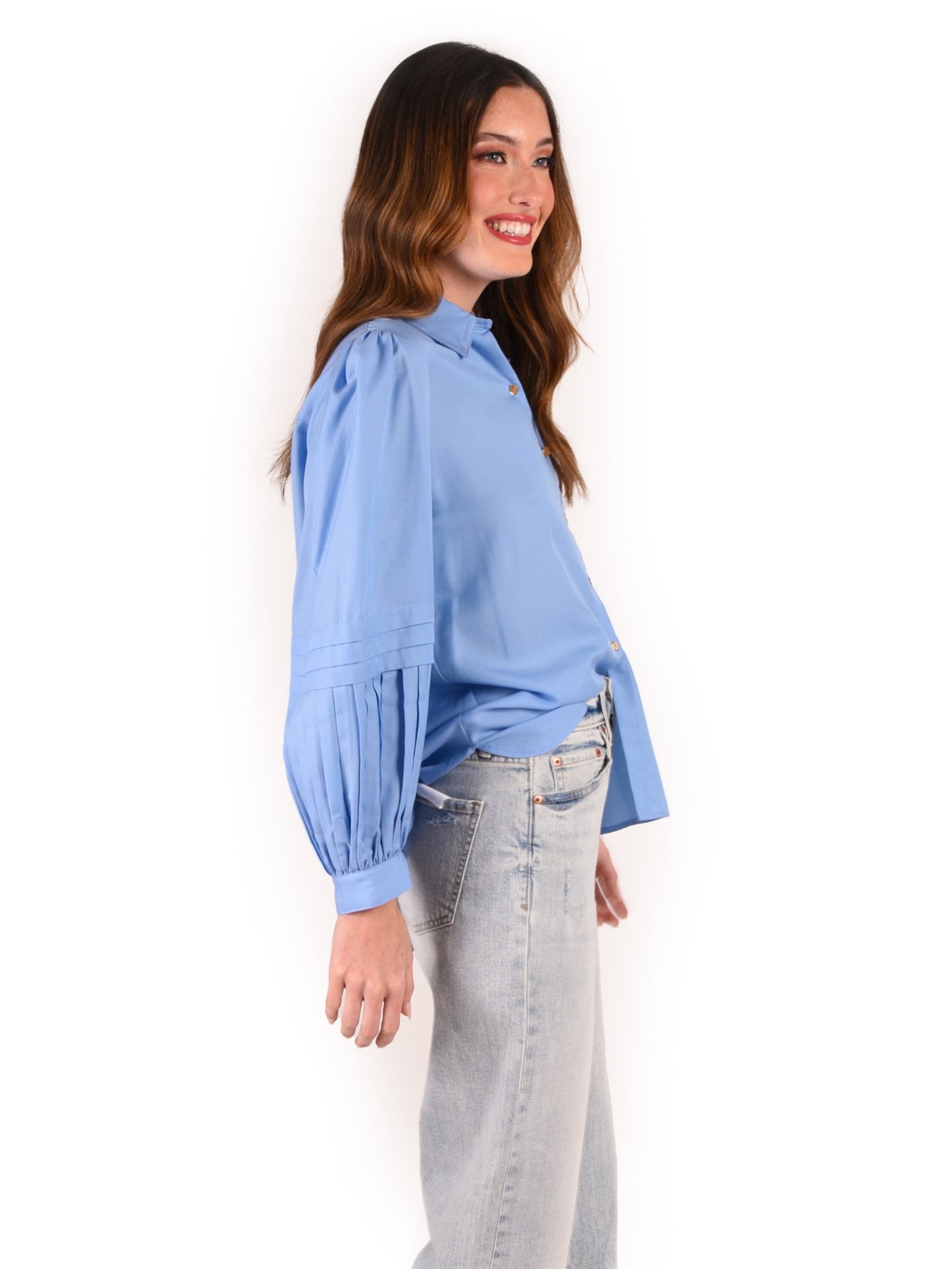Oxford Top in Blue