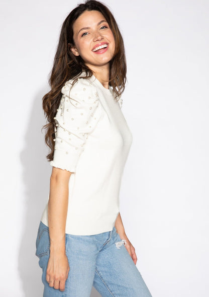 Chelsea Sweater in White