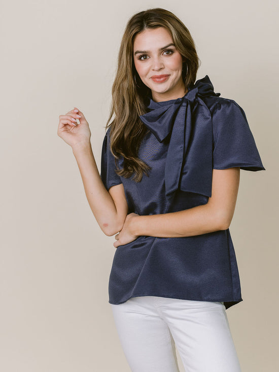 Cannon Top in Navy