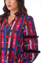 Load image into Gallery viewer, Rhodes Blouse in Plaid Please
