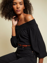 Load image into Gallery viewer, Sarina Renaissance Tee in Black
