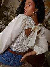 Load image into Gallery viewer, Shalom Tie Back Tee in Meadow
