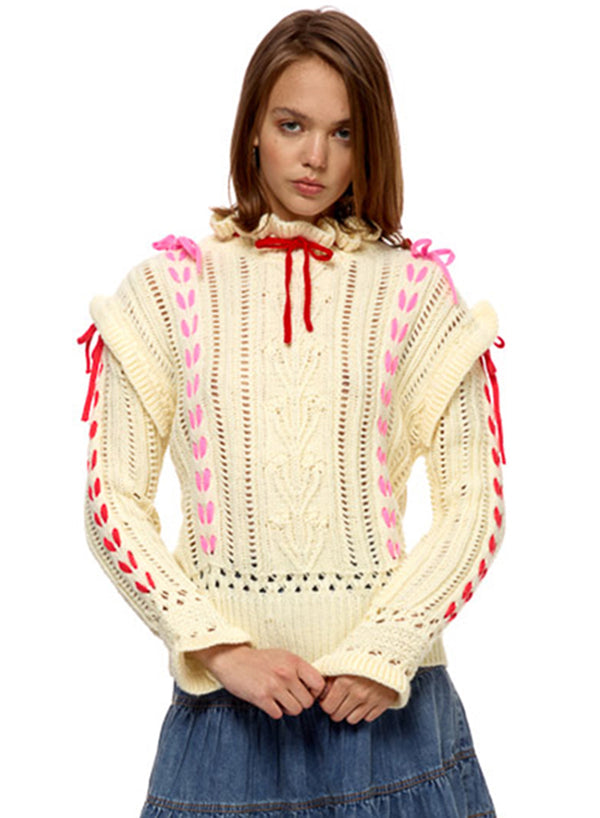 Ribbon Detail Sweater